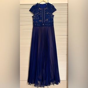 Tadashi Shoji Amanda Lace Bodice Gown